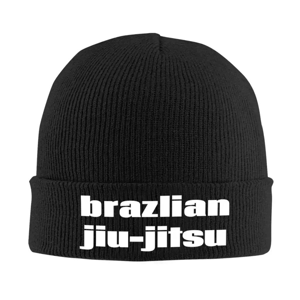 Бразильское джиу-джитсу BJJ - Подарок для любителей боевых искусств Теплая вязаная шапка Шапка Осень Зима Уличные бини Шапки Унисекс Женщины