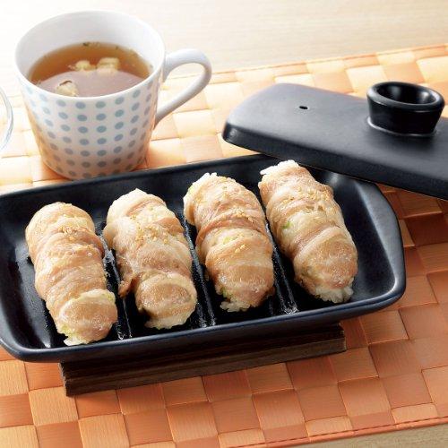 Wahei freiz Пластина Якирун, Черная, Двусторонняя квадратная пластина-гриль, YR-6018