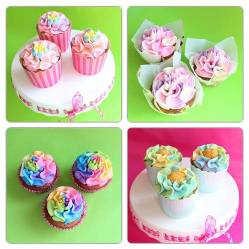 4 шт. Насадки для кондитерских изделий Torch для крема, глазури, насадки для кондитерских изделий, насадки для украшения торта в виде листьев, тюльпанов, роз, насадки для торта, кондитерские изделия