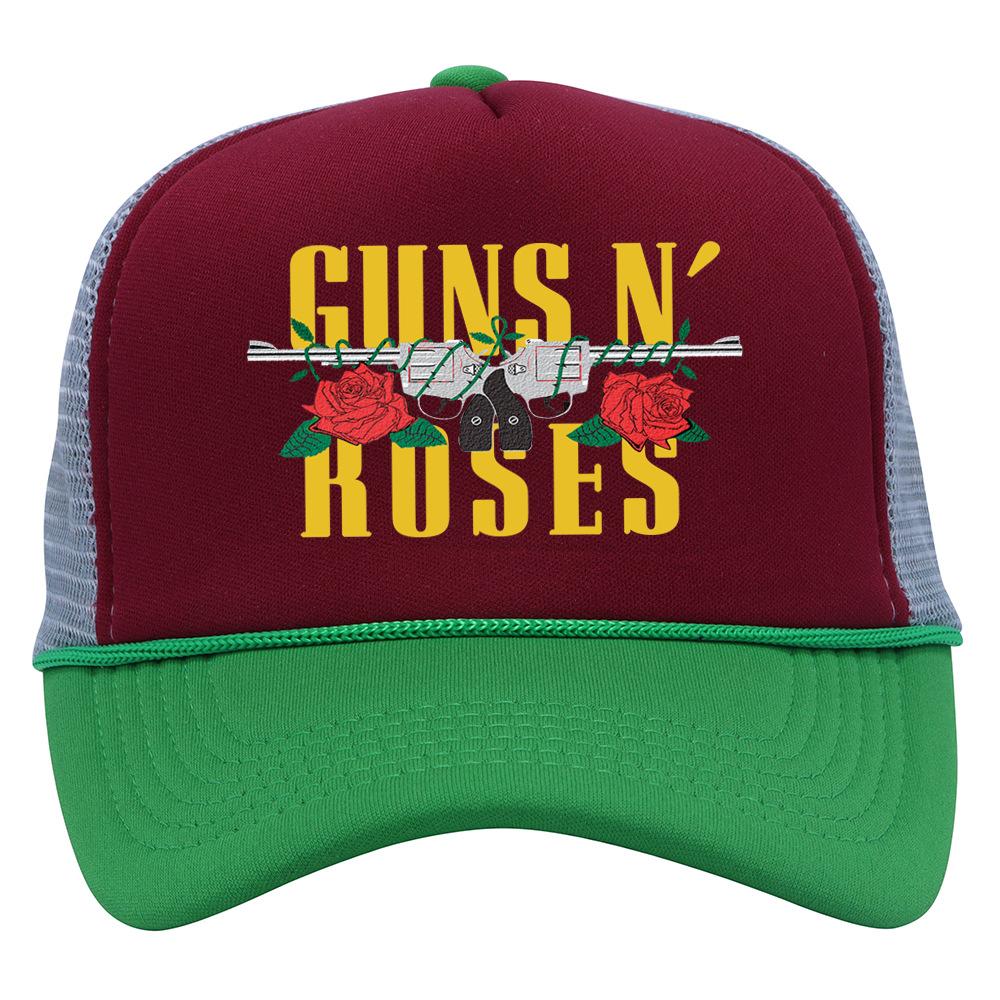 Guns n roses net cap alphabet print baseball cap breathable couple visor American truck hat tide