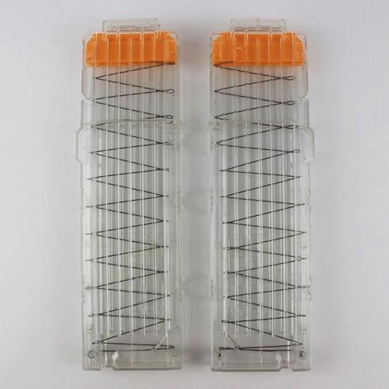 Kids Quick Reload 18 Darts Bullet Ammo Clip Magazine for N-Strike Elite Toy