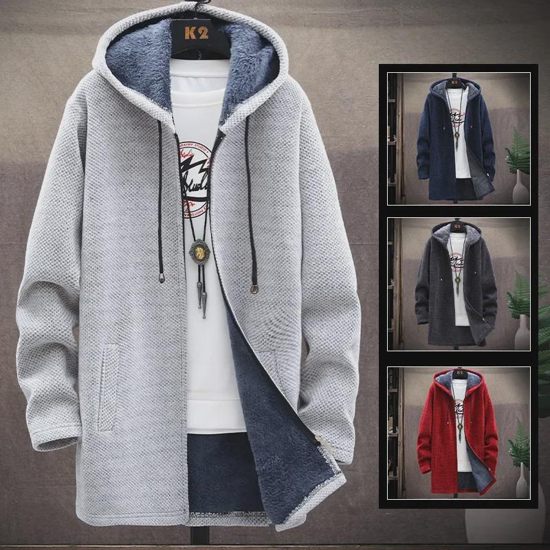 Men's Korean Style Knit Cardigan: 2023 Autumn/Winter Trend Sweater Jacket