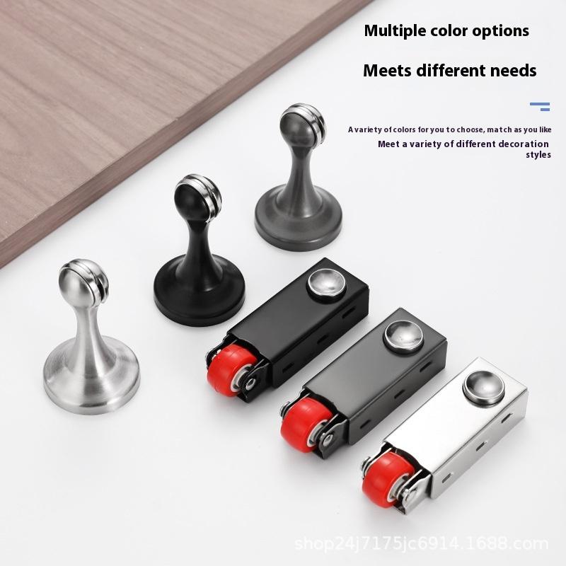 Door Sagging Universal Sliding Door Pulley Swing Door Guide Wheel Cold Steel Silent Anti Falling Load-Bearing Bottom Wheel