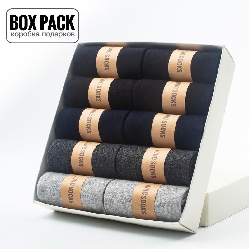 Мужские хлопчатобумажные носки. 10 пар