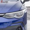 Для Volkswagen VW Golf 8 MK8   2 шт. Автомобильная защитная пленка для фар Затонированная Черная Виниловая обертка Прозрачная TPU наклейка