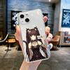 Чехол для телефона Chocola Nekopara Аниме для iPhone 17 Air 16e 15 14 13 12 11 Pro Max Plus Mini SE2020 2022 Прозрачная крышка