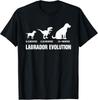 Labrador Retriever Evolution Dog Funny Saying Gift Unisex T-Shirt