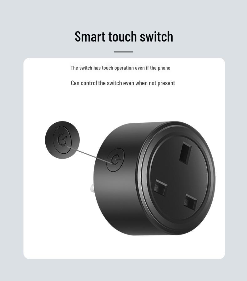 Умная WiFi розетка британского стандарта, 16А, с таймером, совместимая с Alexa, для умного дома