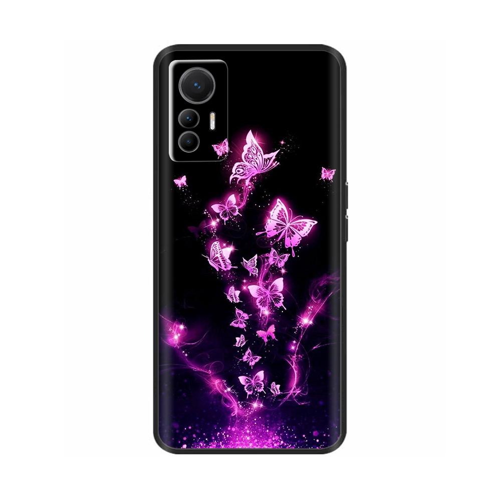 Чехол для Xiaomi Redmi Note 12S Мягкий ТПУ Силиконовая Задняя Крышка Чехол для Телефона Redmi Note 12S Для Чехла Redmi Note 12S Защитные Fundas