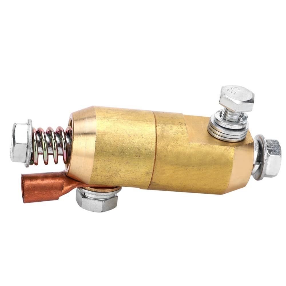 360 Degree Rotating Welding Ground Clamp Brass Construction Earth Connecting Clamp Repair Station