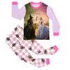 Children's Fashion Suit Skirt Round Neck Long Sleeve Top Pants