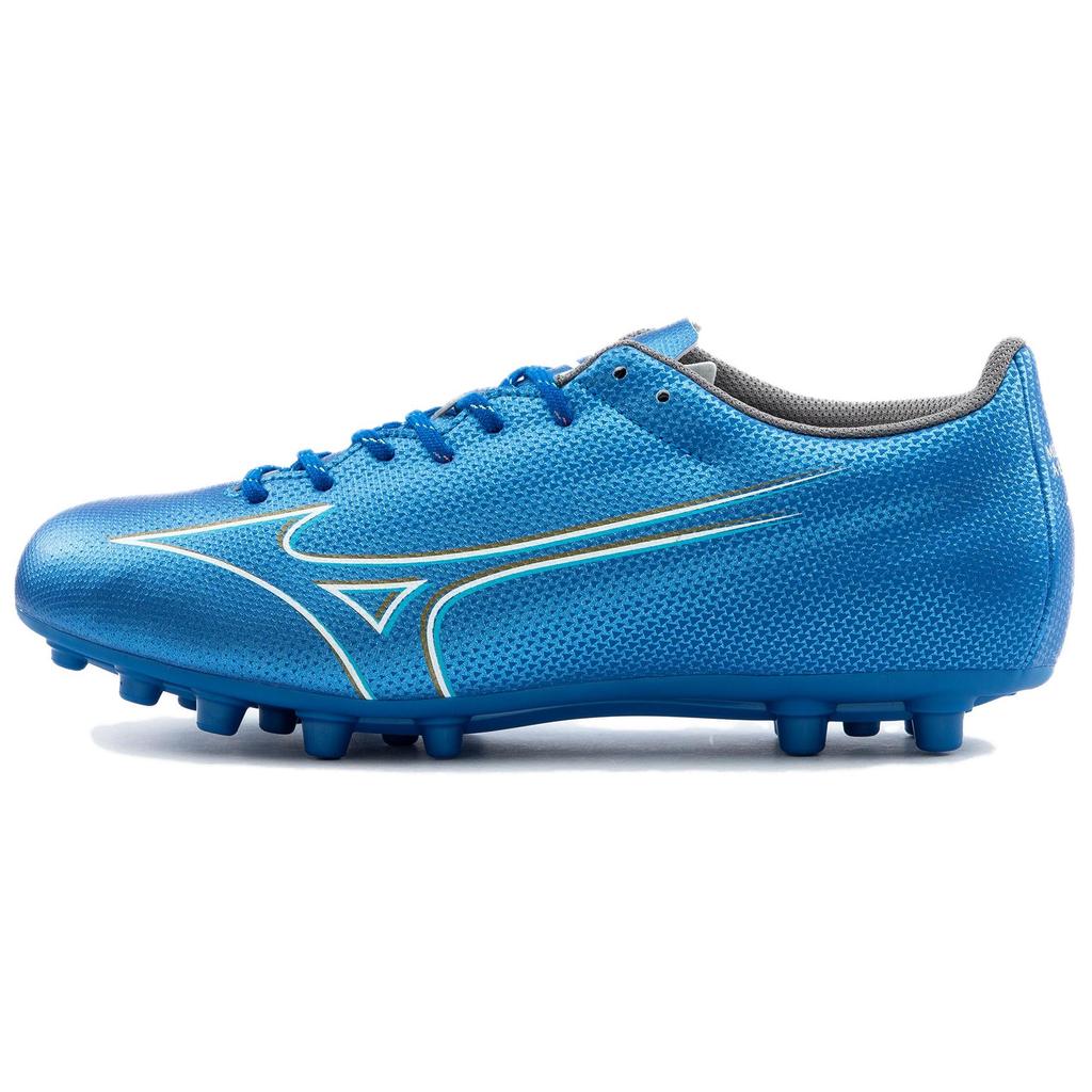 Mizuno Alpha SELECT AG Футбольные бутсы для искусственного газона, устойчивые к истиранию, мужские, синие, Mizuno P1GA246627