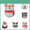 Очаровательная рождественская плюшевая игрушка Squishmallow Гном Норма для праздничной радости и комфорта
