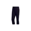 3/4 Length Sports Pants Men Bottoms Black FT2840