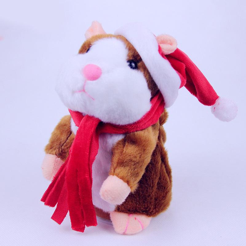 Говорящий Хомяк Плюшевая Игрушка Повторяет Что Вы Говорите Смешные Детские Мягкие Игрушки Говорящий Записывающий Плюш