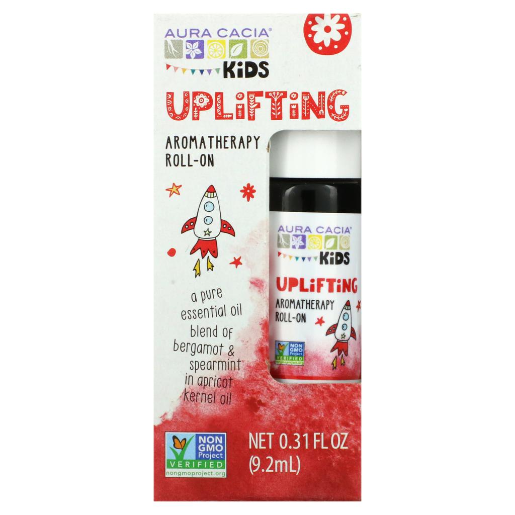 Kids, Aromatherapy Roll-On, Uplifting, 9.2 Ml (0.31 Fl Oz)