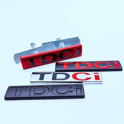 3D Металлический логотип TDCi Наклейка на задний багажник автомобиля Эмблема на переднюю решетку Значок на крыло для Fiesta Kuga Mondeo MK3 Focus MK2 Аксессуары