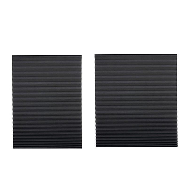 2 шт. беспроводные шторы для окон, плотные шторы, жалюзи, самоклеящиеся плиссированные жалюзи