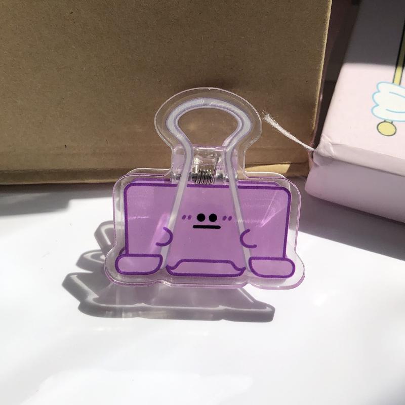 5Pcs Acrylic Spring Clip Memo Note Holder Set For Test Papers Documents School Office Organization Stationery Desk Decor