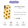 Чехол для iPhone 17 с принтом подсолнухов, ТПУ задняя крышка телефона с прямыми краями