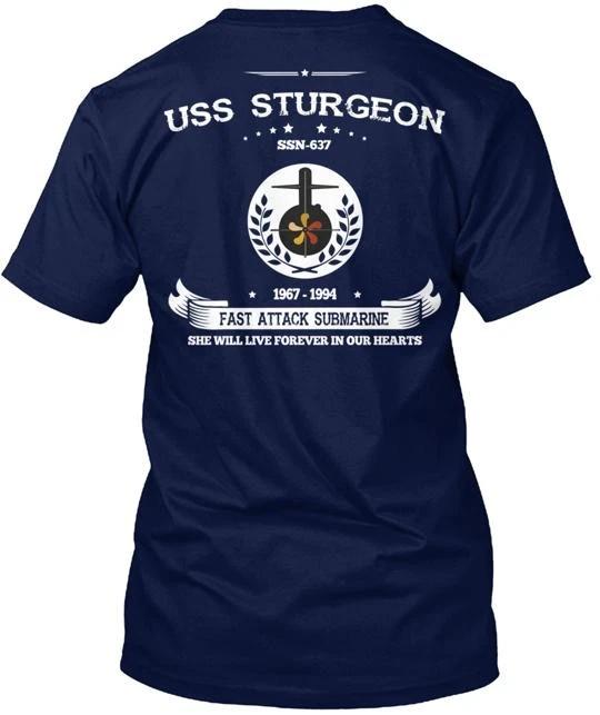 Футболка Uss Sturgeon Memories Сделано в США Размеры от S до 5XL