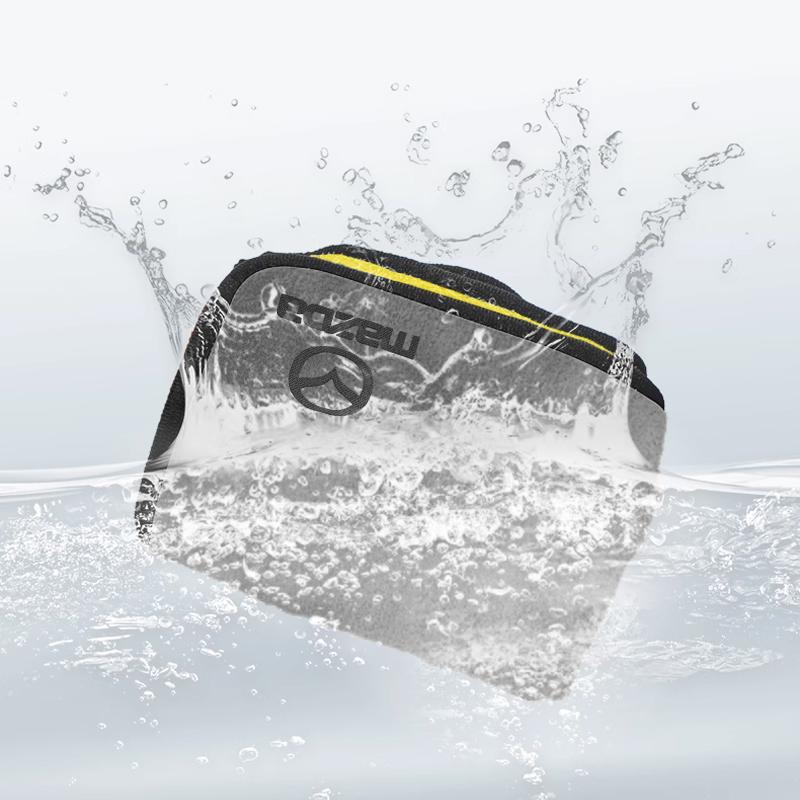 ZATR1 Car Wash Microfiber Towel Auto Rag Cleaning Drying Cloth Emblem Auot Accessories For Mazda 3 Bk 6 CX5 CX7 MX5 RX8 Atenza CX9 MX3