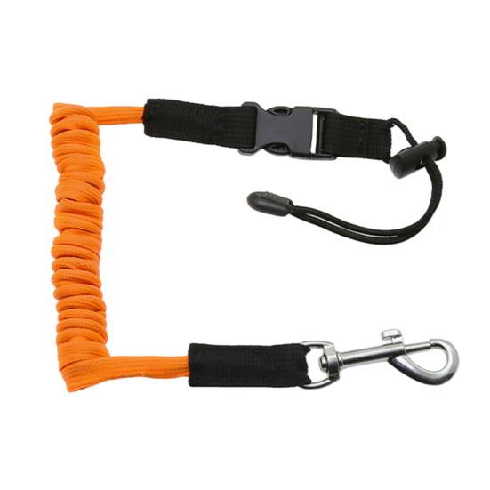 Страховка для весла каяка, прочная, выдвижная, спиральная, ремешок-шнурок, страховочный ремень, веревка от потери, для каякинга, лодочного спорта, каноэ, аксессуары для сапборда