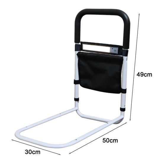 Elderly Adults Bed Rail with Sensor Light Height Adjustable Bed Assist Grab Bar Handle
