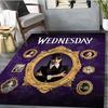 1Pc Wednesday Rug - Home carpet Office Decorative Carpet For Living Room Bedroom Door Mat Floor Rug Computer Chair Area Rug