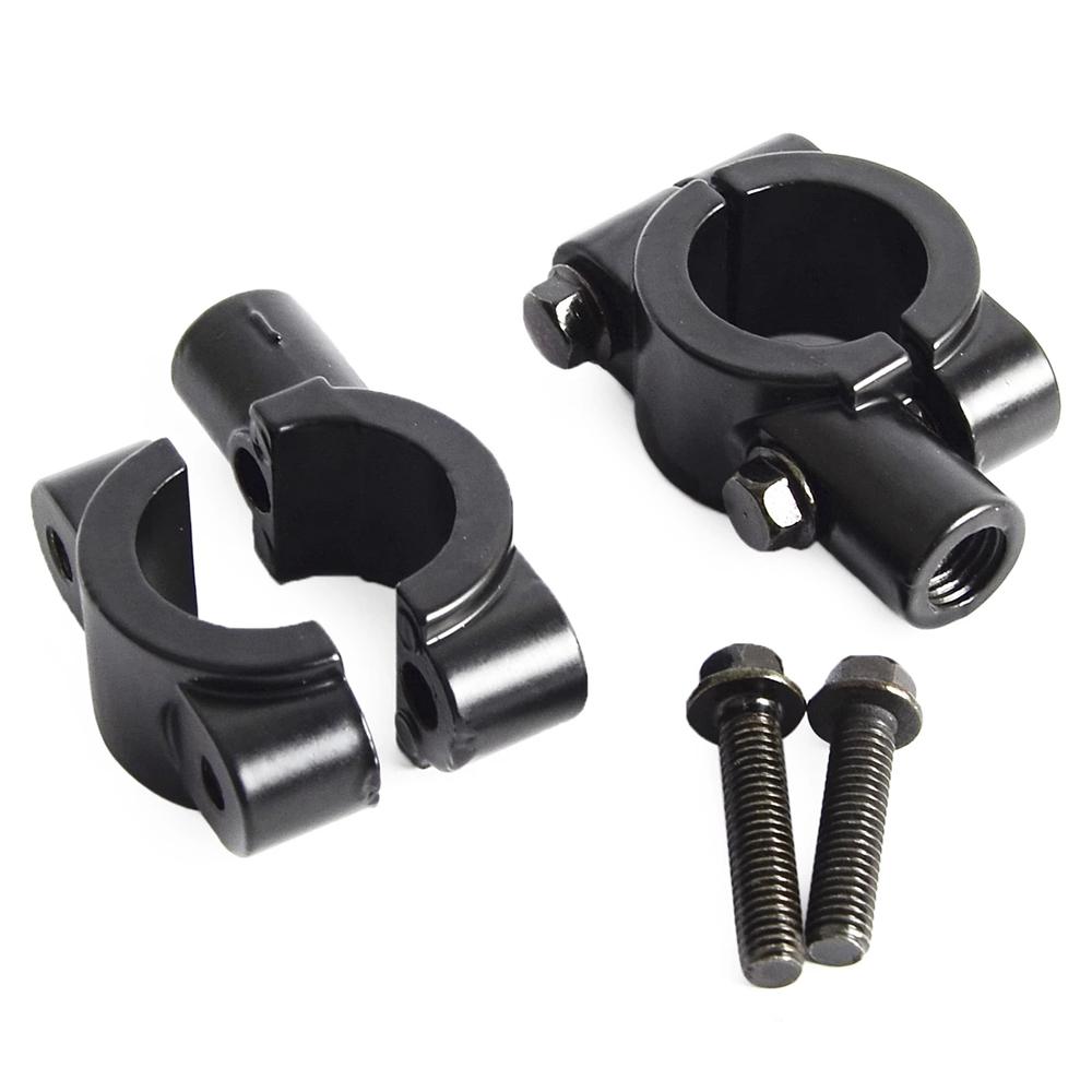 10mm 8mm Motorcycle Mirror Mount Mirror Mount Clamp Rear View Mirror Holder Mount Brackets Clamps