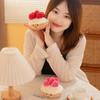 Jelly Cat New Strawberry Birthday Cake Doll Home Bedroom Plush Toy Cake Doll Decorations Cute Creative Girl Birthday Gift