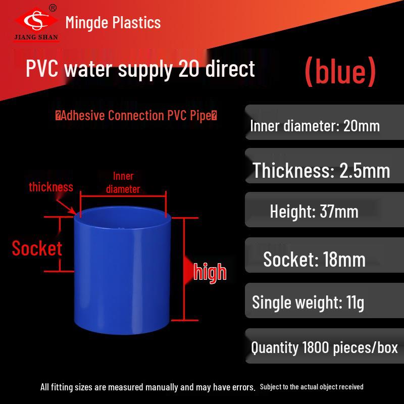 ПВХ Двусторонний Прямой Хомут для Фитингов Водоснабжения