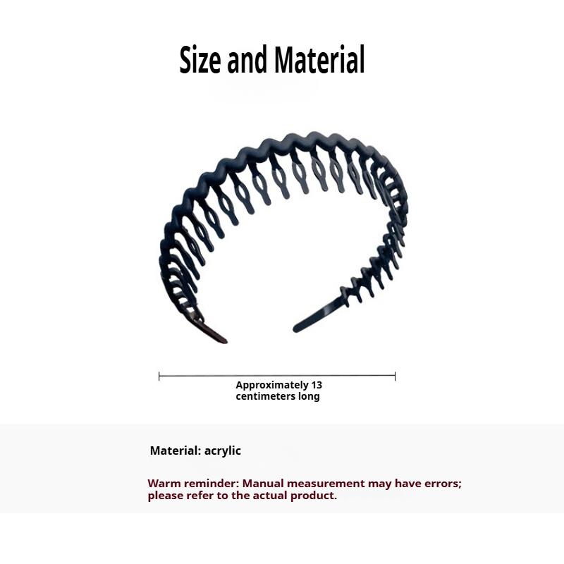 Pressed Hair Headband Women's Popular Headband Summer Women's Hair Bundle Summer Hairpin Fashion Headdress