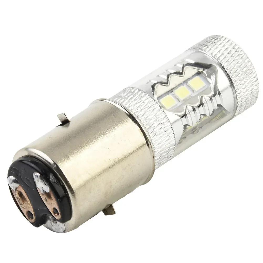 1 шт. 12 В BA20D H6 BA20D 80 Вт светодиодная фара противотуманная фара DRL лампа мотоцикл мопед мотоцикл аксессуары для фар