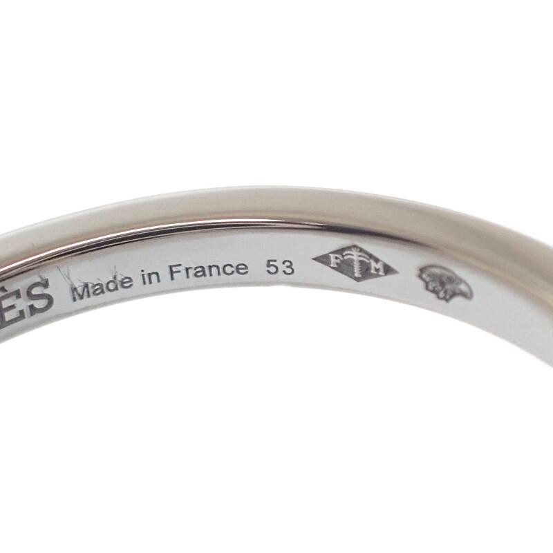 HERMES  H122605B #13(JP Size)  Ring K18WG K18 White Gold Women