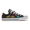 Converse Кеды Chuck Taylor All Star Low для детей, холщовые, черные, разноцветные, для подростков 670350C