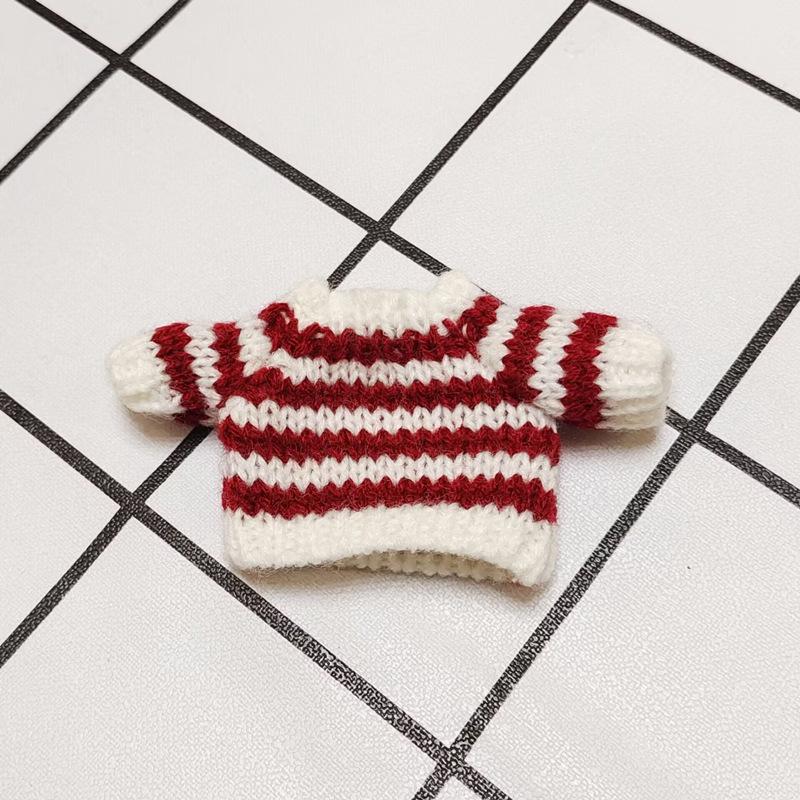 Аксессуары для одежды для куклы Лабубу: Свитер, кардиган и шарф (Кукла в комплект не входит.) - В наличии