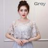 Bridal Floral Lace Shawl Wraps Women Banquet Tippet Stoles Wedding Tulle Cape Cover