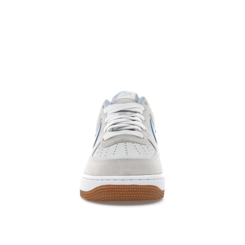 Nike Air Force 1 07 LV8 Photon Dust Psychic Blue Men Sneakers Grey White Gum-Light-Brown IB6388-002