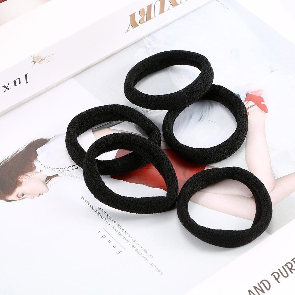 10pcs Rubber Women Girl Ponytail Bracelets Hair Accessories Hair Rope Seamless Hair Ties Hair Band
