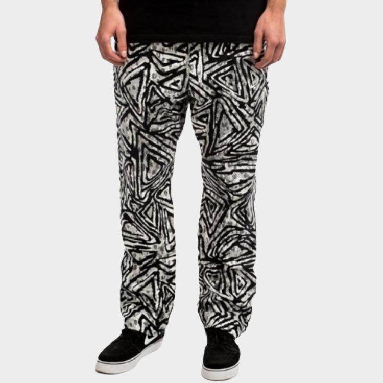 Nike SB Printed Skate Pants Мужские брюки Черный Белый CI5839-010