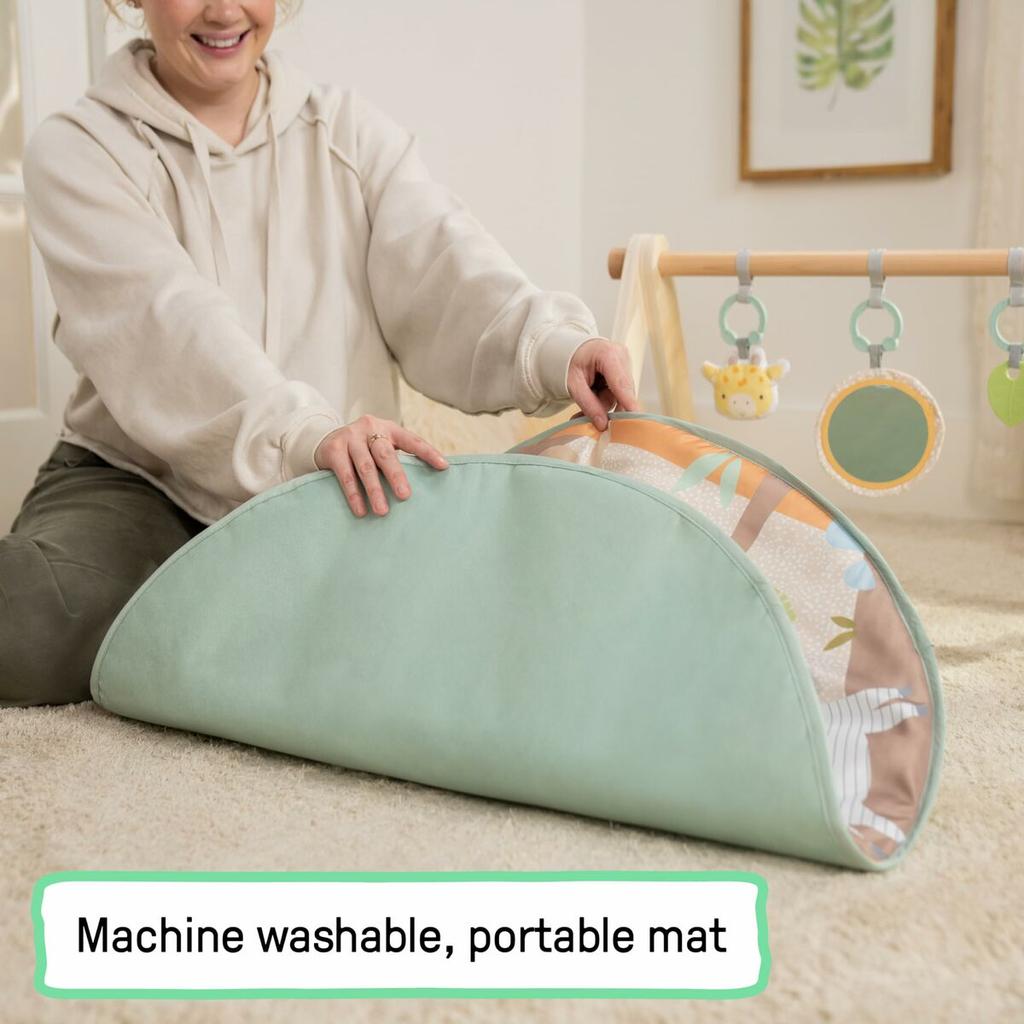 Play mat Ingenuity WonderWood 81,3 x 81,3 x 47 cm Multicolour