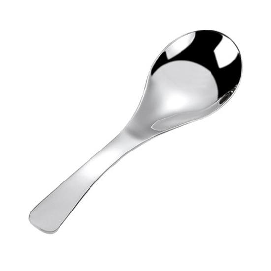 Ложка для супа, пищевая гладкая поверхность, удобная ручка, термостойкая длинная ручка, кухонная утварь, бытовая круглая