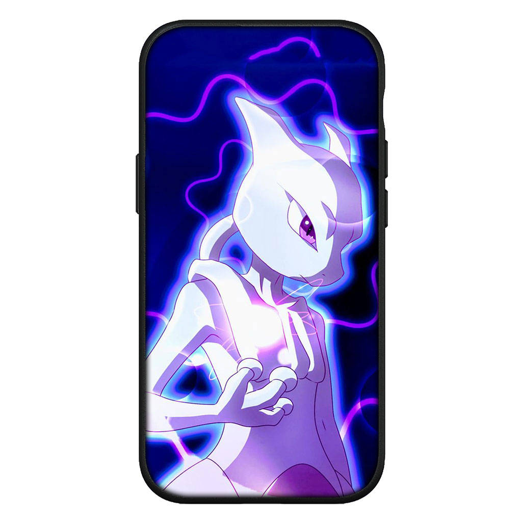 Чехол для iPhone 16 15 Xiaomi Redmi Note 14 13 12 11 Pro Max X 8 9 16e Samsung Galaxy S25 S24 S23 Moto A4 OPPO Huawei Mew Mewtwo чехол для телефона