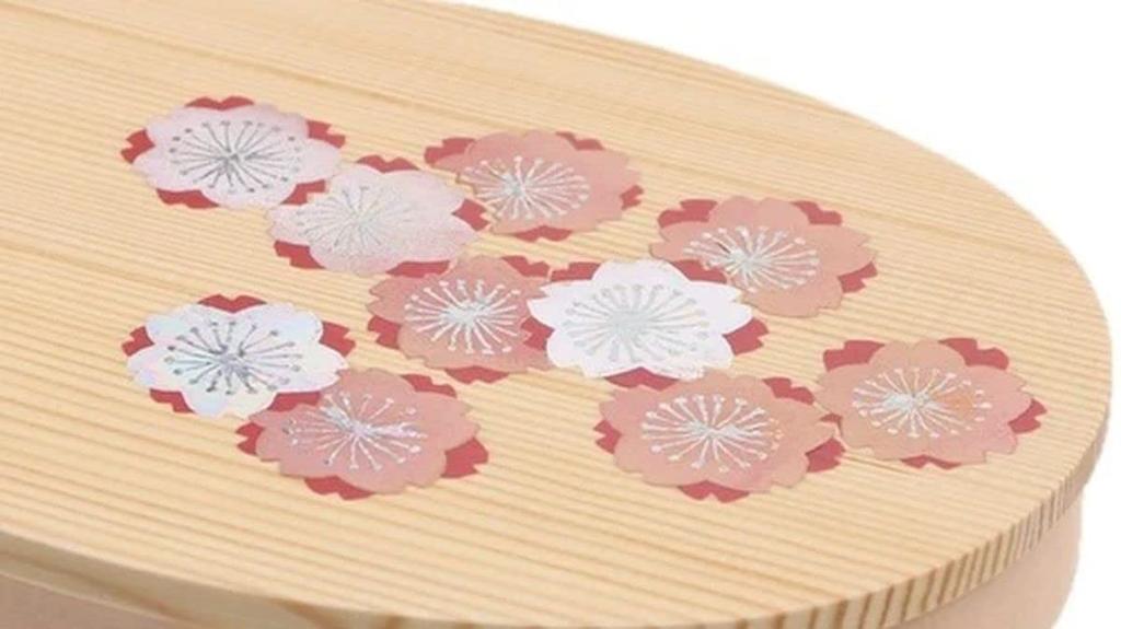 Wooden Lunch 18cm X X Urethane with Current Model J-kitchens Humidity-Controlling Box, 13.5cm 6.8cm, 700ml, Maki-e Finish,