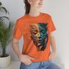 Beautiful Colorful Lady T-Shirt, Unisex Jersey Short Sleeve Tee