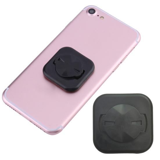 Bicycle Meter Bracket with Shock Absorption 360 Degree Rotatable Design Secure Clamp Bike Phone Mount