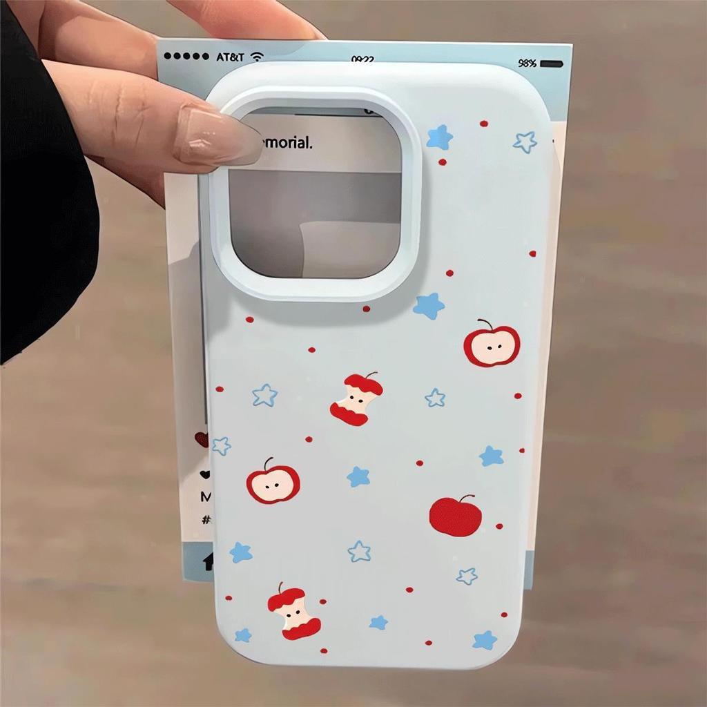 Креативный чехол из клейкого риса в форме ракушки-звезды для 17 Pro Max, 16, 15 Pro, 14 Plus, 13