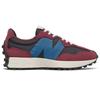 New Balance 327 Burgundy Light Rouge Wave Women Sneakers Red Classic-Burgundy WS327CA
