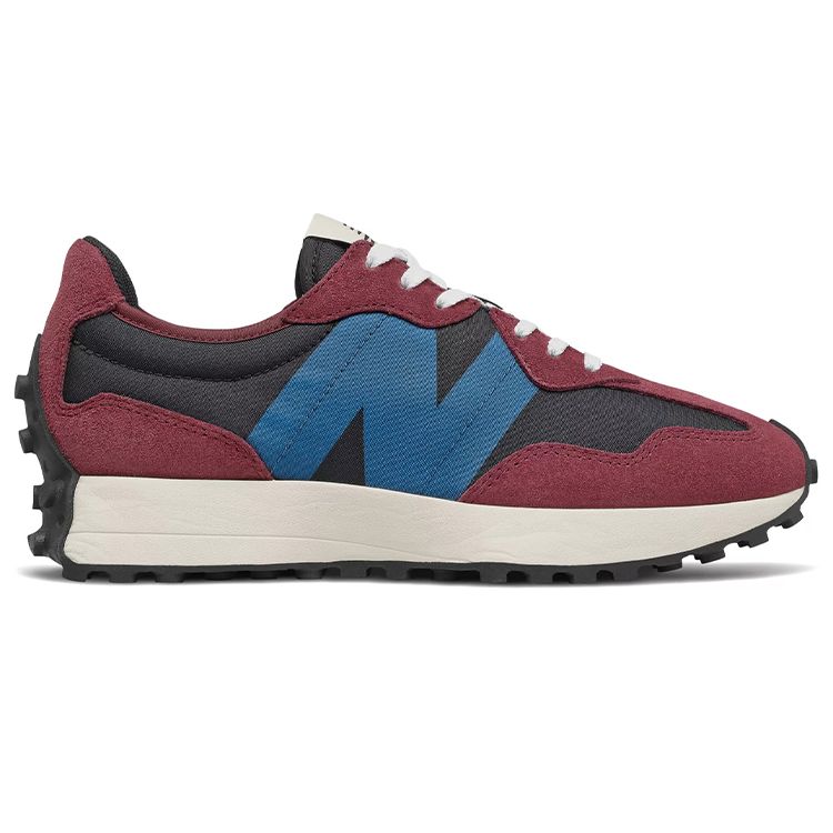 New Balance 327 Burgundy Light Rouge Wave Women Sneakers Red Classic-Burgundy WS327CA